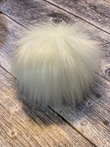 Faux Fur Pom Poms