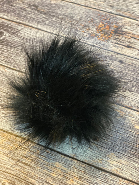 Faux Fur Pom Poms