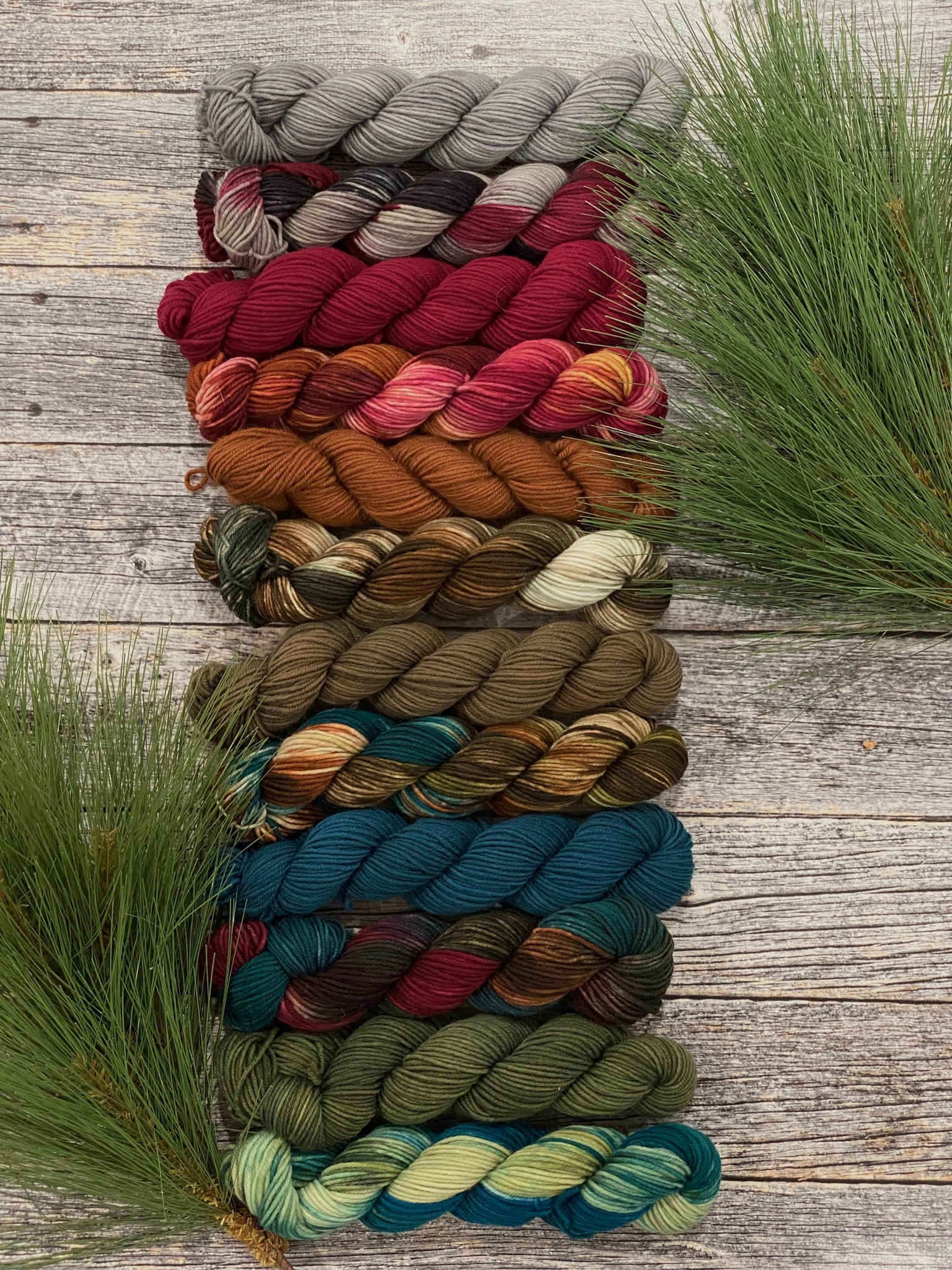 Twelve-Skein Winter mini set - Ready to Ship